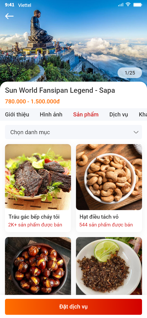App du lịch - Booking Tour
